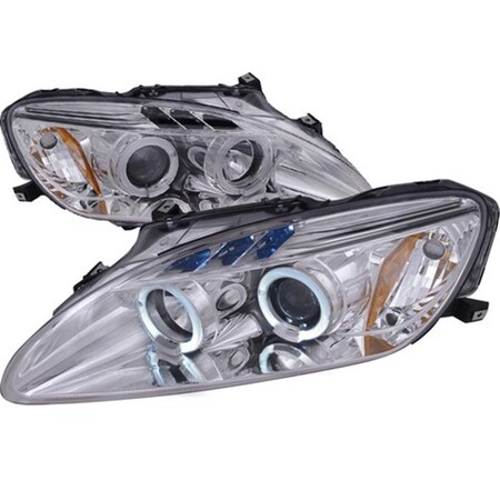 Overtime Chrome Housing Projector Headlights for 04 to 09 Honda S2000 OV3201465